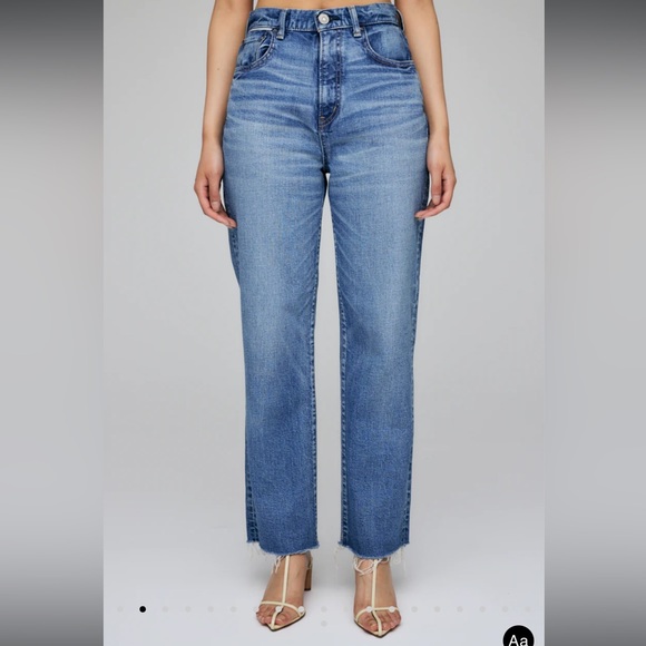Moussy Vintage NWOT EVELYN CROP STRAIGHT HIGH 29 - Picture 2 of 16